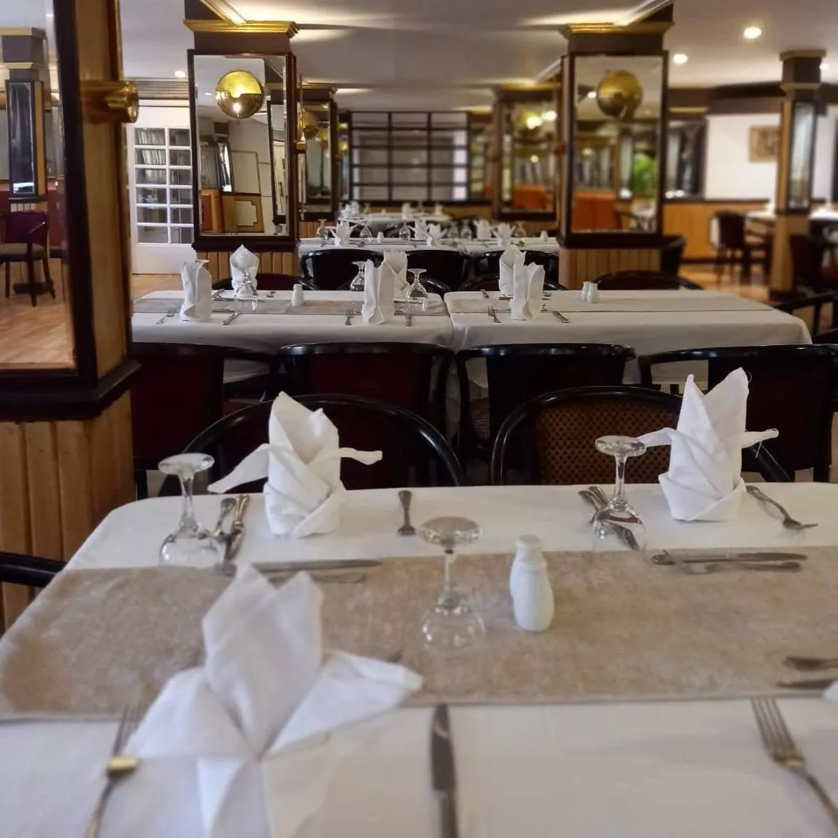 Restaurant aboard the Kira Nile Cruise Nile cruise
